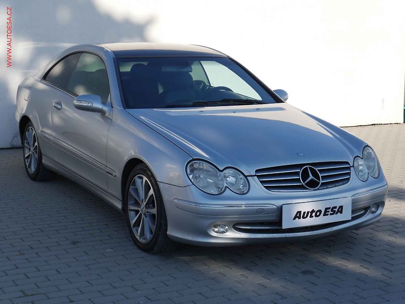 Mercedes-Benz CLK (2005) 2.7CDi, AC, kůže - fotografie inzerátu
