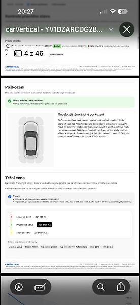 Volvo XC60 (2016) 2.0 D3 110kW AT8/152tkm/SERVIS - fotka 31 z 31