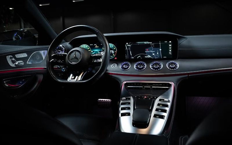 Mercedes-Benz AMG GT 43 4M Matrix 360k HuD Panorama - fotka 14 z 28