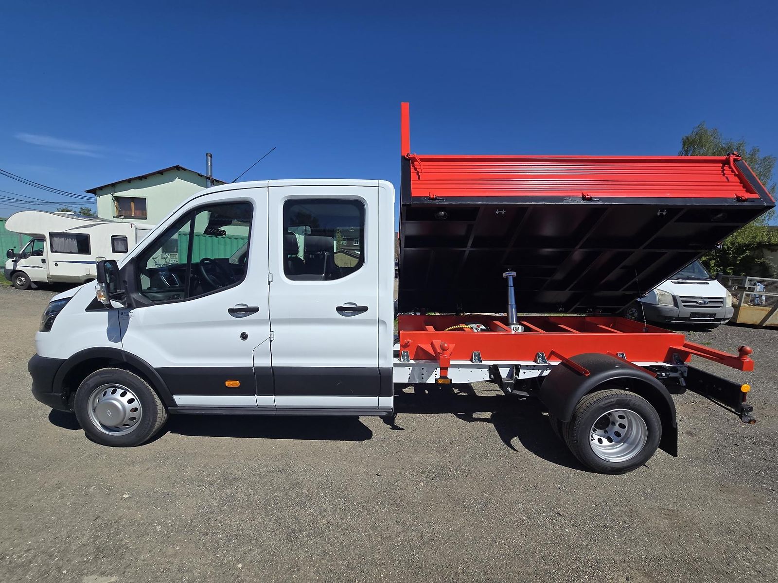 Ford Transit DOUBLECAB! SKLÁPĚČ!! — foto 12
