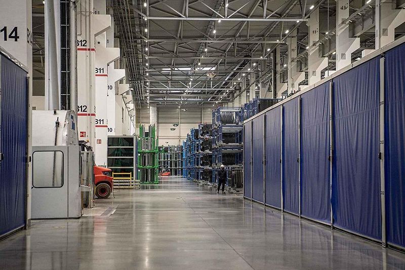Automobilka Hyundai v Nošovicích, leden 2022.