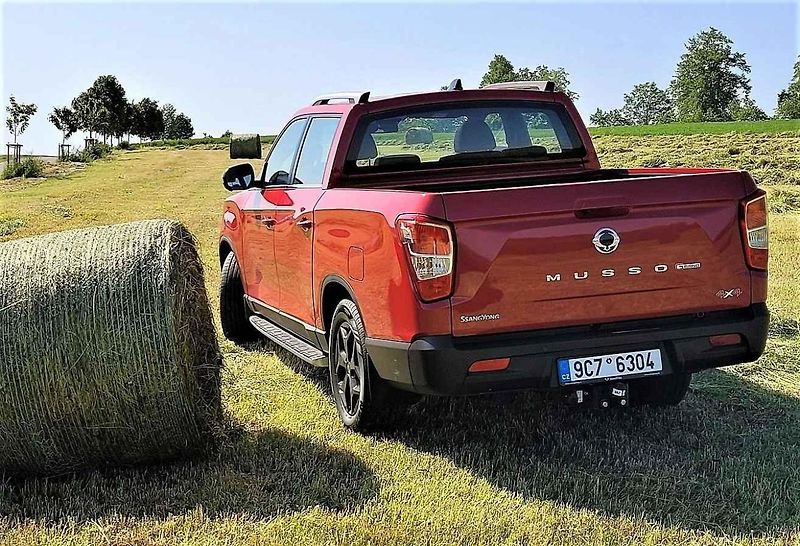 Pick-up SsangYong Musso poslouží v mnoha situacích