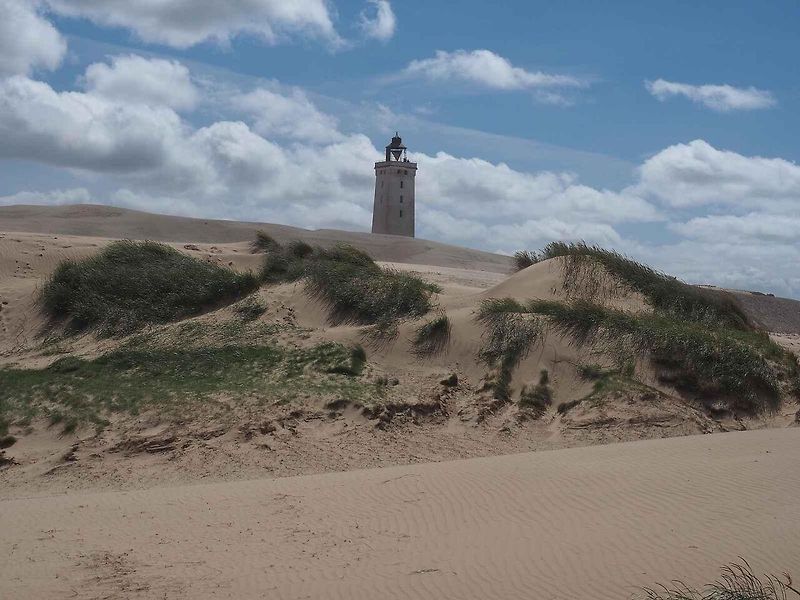 Obří písečná duna Rubjerg Knude vytváří na samotném severu Dánska dojem mnohakilometrové pouště.