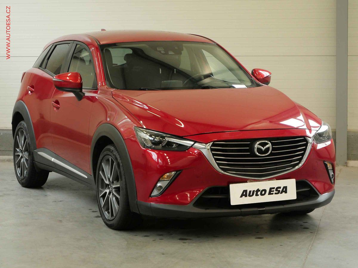 Mazda CX-3 1.5 D, LED, headUP, kůže