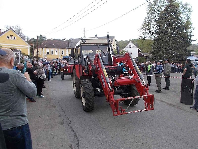 Ze srazu historických traktorů Zetor v Nahorubech.
