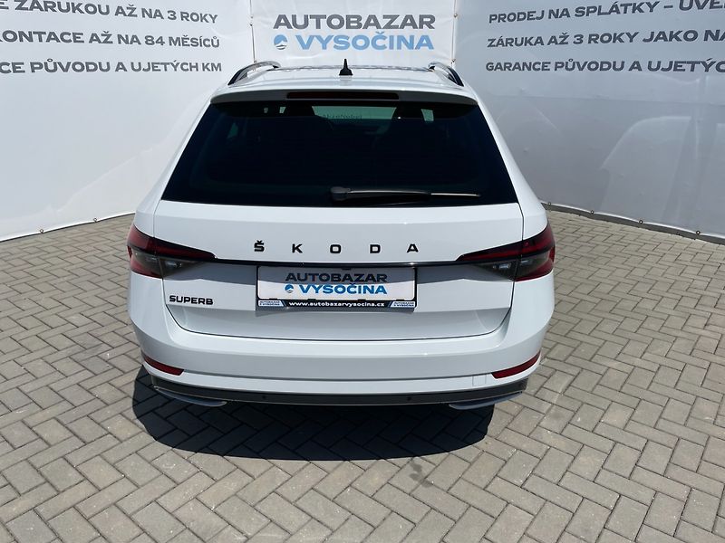 Škoda Superb (2022) SportLine 1.5TSI Webasto! 1.Ma - fotka 5 z 50