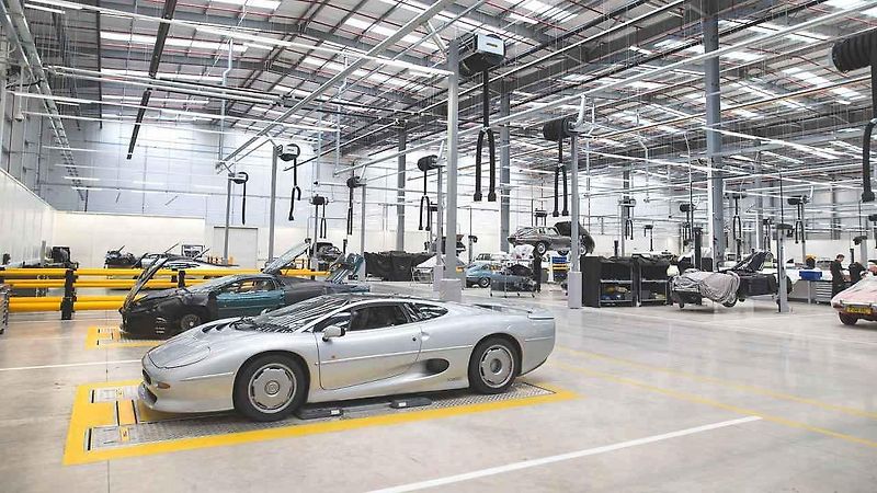 Jaguar Land Rover Classic Works.