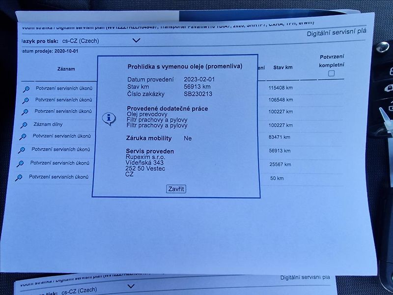 Volkswagen Transporter 2.0TDI DSG LONG, ČR, 1.Majitel - fotka 49 z 50