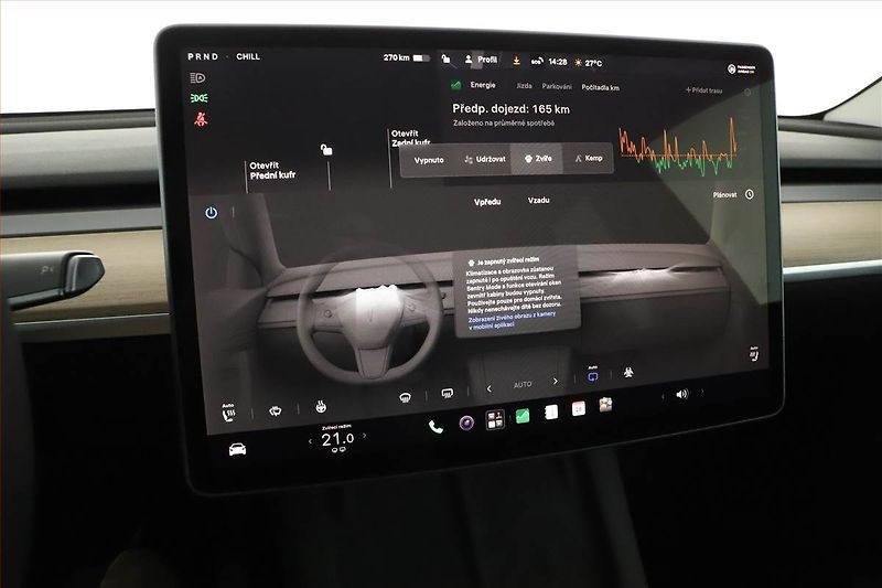 Tesla Model Y (2022) Long Range AWD 79kWh, SoH 92% - fotka 17 z 30