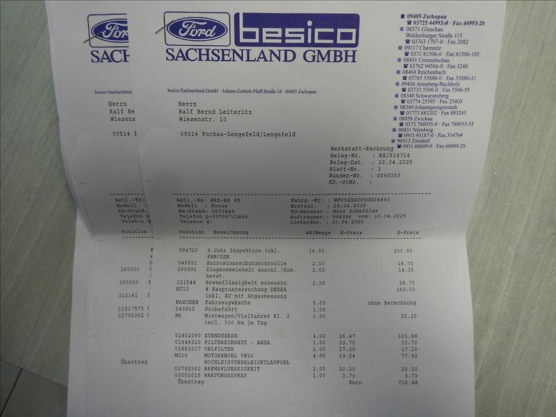 Ford Focus 1,5 110kW 1.MAJITEL, SERVISKA - fotka 42 z 48