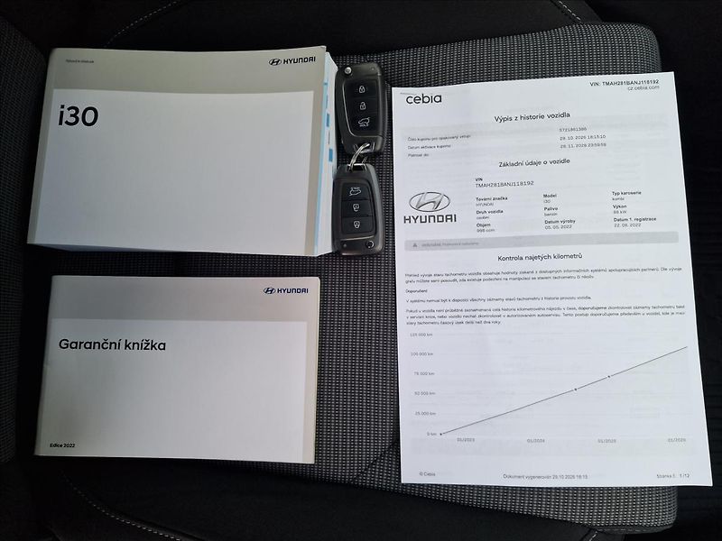 Hyundai i30 1.0 T-Gdi Comfort,ČR,1.Maj - fotka 42 z 47