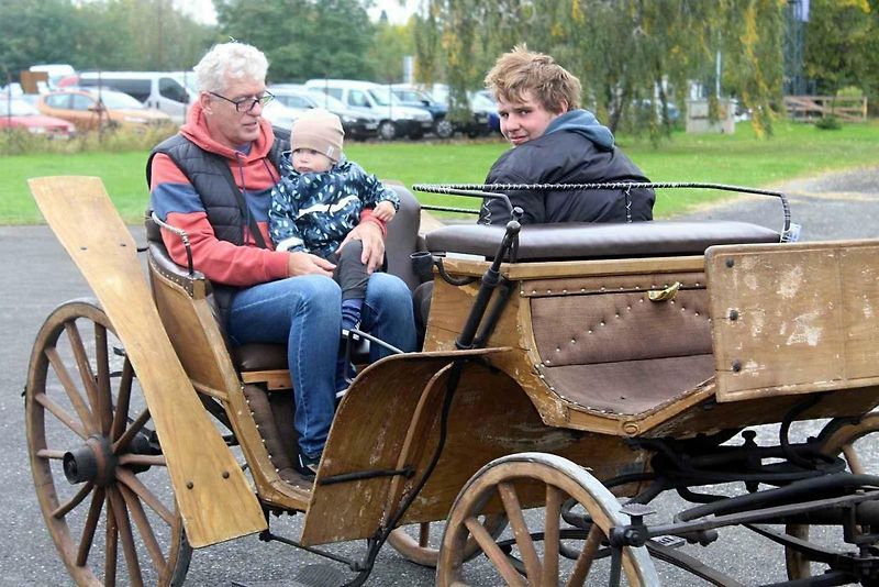 Z Traktoriády s podtitulem Zlaté české ručičky v Muzeu zemědělské techniky v Čáslavi.