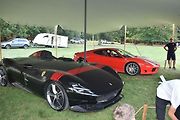 Na zámku Blatná se konala v sobotu 31. srpna 2024 přehlídka výjimečných vozidel Concorso Castle Blatna 2024. Vítěz divácké soutěže Ferrari Monza SP1.