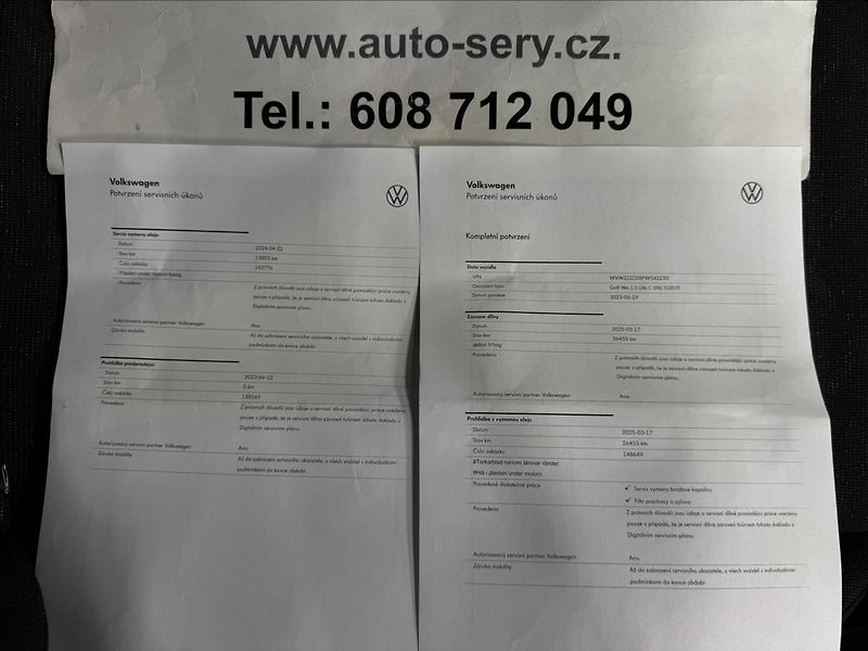 Volkswagen Golf 1.5TGI 96kW DSG ACC 2XKOLA DPH - fotka 41 z 41