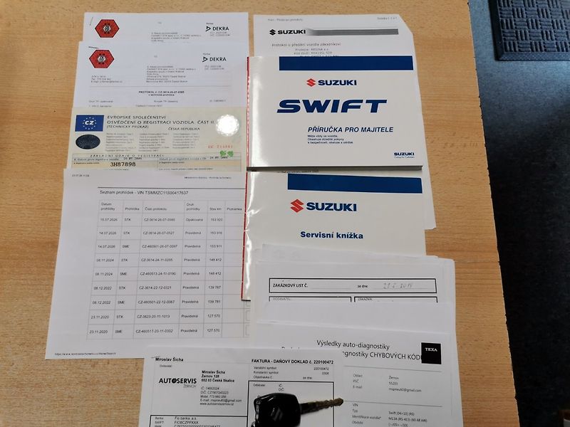 Suzuki Swift (2008) 1.3i 67kw Nové v ČR 1majiltel! - fotka 20 z 27
