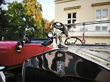 Jako v knize Dědeček automobil si připadali návštěvníci Nového zámku v Kostelci nad Orlicí