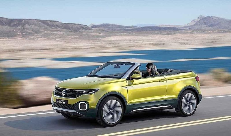 Koncept Volkswagen T-Cross Breeze.