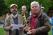 Veteránský závod odstartoval ve Velvarech na náměstí. Cíl byl na náměstí ve Slaném.
