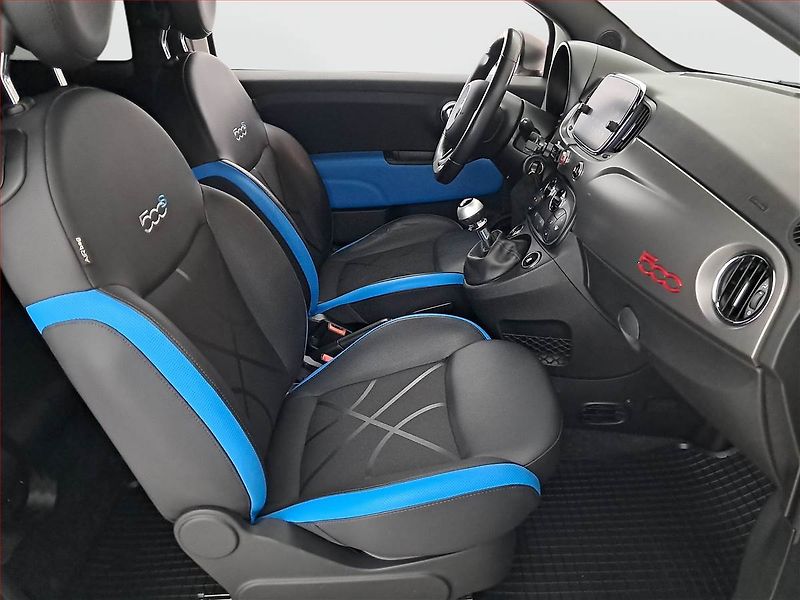 Fiat 500 (2017) 1.2, Kůže, Tempomat - fotka 9 z 17