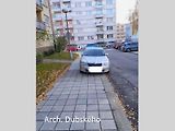 Listopadové parkování ve Strakonicích.