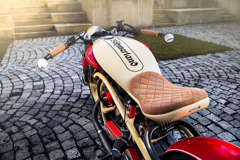 Stánek značky na Motosalonu v Brně