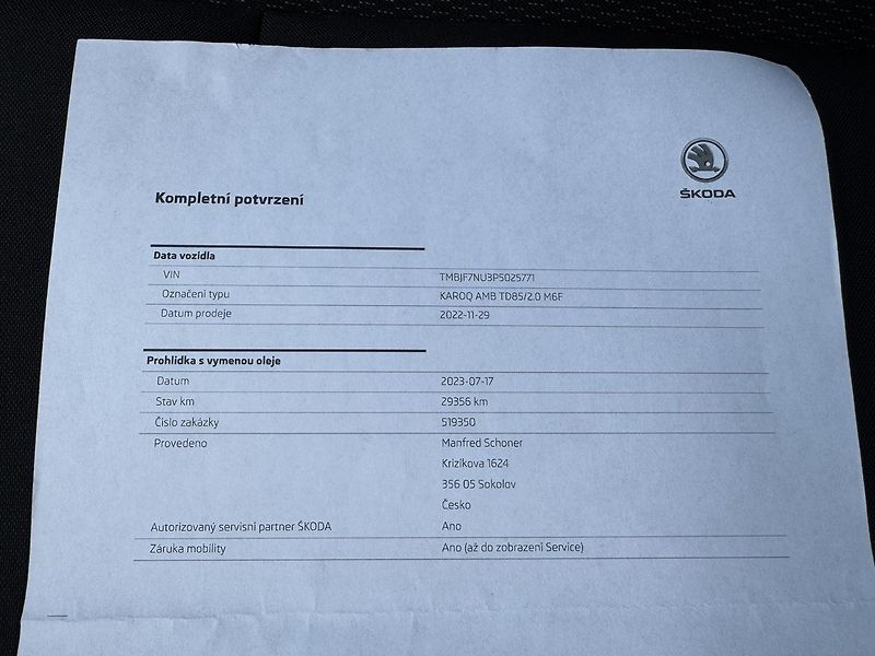 Škoda Karoq (2022) 2.0TDi LED Kamera Smartlink - fotka 32 z 48