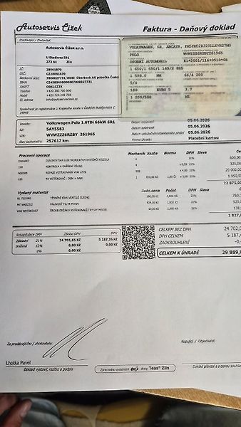 Volkswagen Polo 1.6 TDi PO VELKÉM SERVISU - fotka 15 z 18