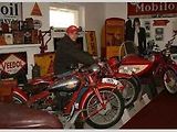 Muzeum historických motorek Jawa v Rabakově.