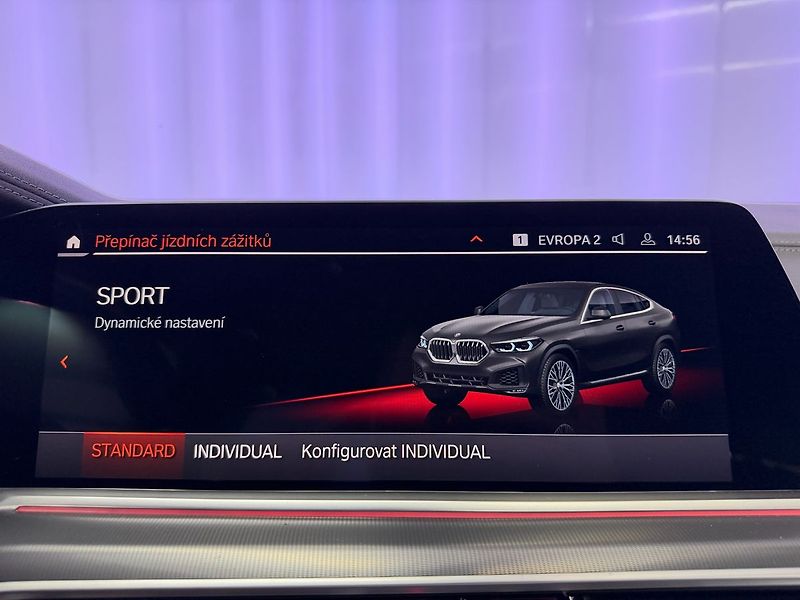 BMW X6 30d xDrive INDIVIDUAL, LED, HU - fotka 17 z 31