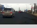 Přetlačovaná naštěstí neskončila nehodou.