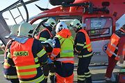 Cvičení, které mělo prověřit všechny složky Integrovaného záchranného systému při hromadné nehodě, se konalo ve středu dopoledne na nově postavené D1 u Přerova.