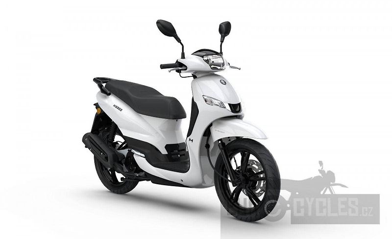 Peugeot (2025) Kisbee M 125 ANTARCTICA WHITE - fotka 3 z 9