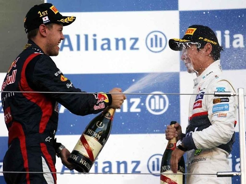 Sebastian Vettel triumfoval ve Velké ceně Japonska.
