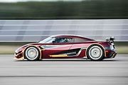 Koenigsegg Agera RS při sprintu 0-400-0.