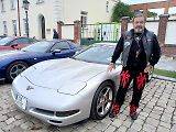 V Plzeňském Prazdroji si dali sraz příznivci amerických sportovních vozů Corvette.