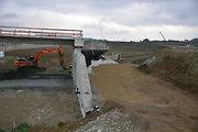Stavba dálnice D1 mezi Říkovicemi a Přerovem je v plném proudu. Pokročila i stavba mimoúrovňové křižovatky MÚK Přerov - sever.