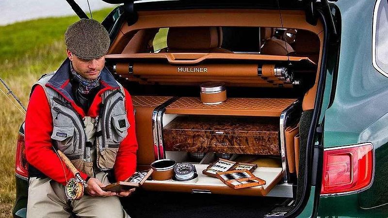 Bentley Bentayga Fly Fishing.