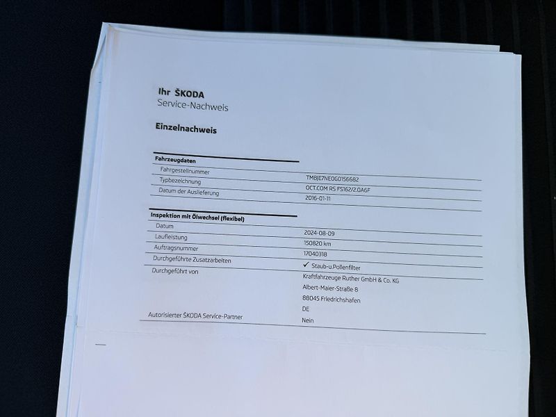 Škoda Octavia RS 2.0 TSI CHALLENGE DSG XENON - fotka 42 z 49