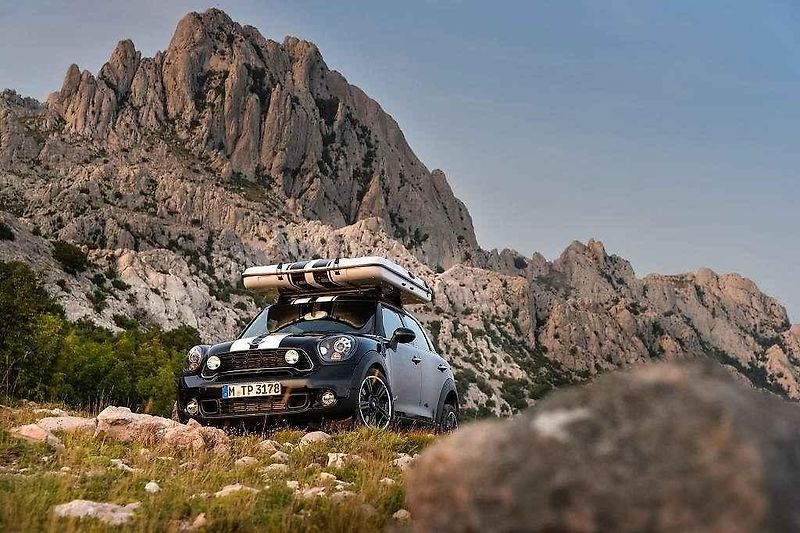 Mini Countryman ALL4 Camp.