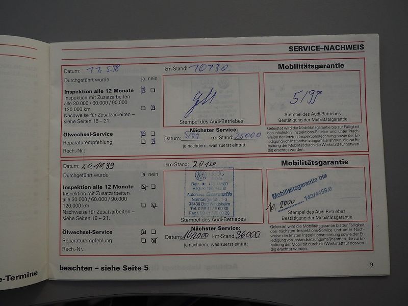 Audi A6 (1996) 1.9 TDi - fotka 29 z 34
