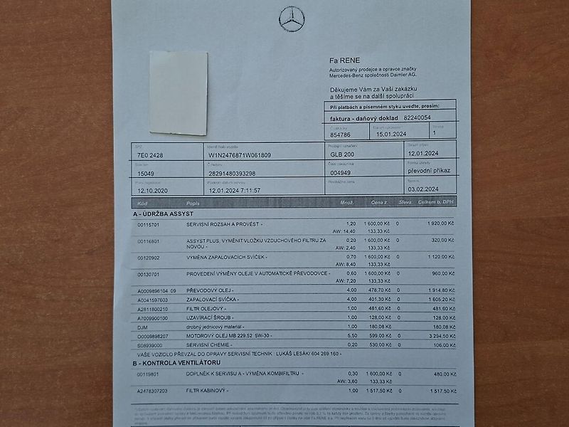 Mercedes-Benz GLB (2020) 200 120kW AUT -TAŽ.Z.-DPH - fotka 34 z 38