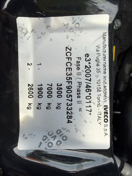 Iveco Daily 3,0 35C21HA8 - SKLOPKA - fotka 29 z 29