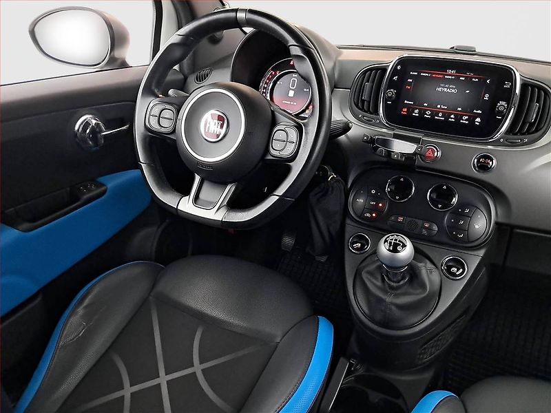 Fiat 500 (2017) 1.2, Kůže, Tempomat - fotka 7 z 17
