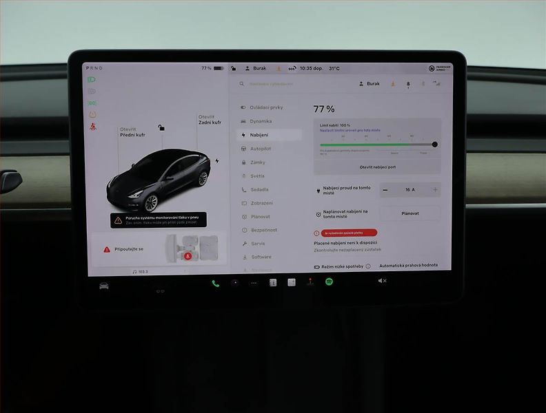Tesla Model 3 (2021) Long Range 4WD 79kWh, SoH 92% - fotka 11 z 23