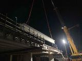 Třetinu prací na rozšiřování D1 u Brna provádí dělníci v noci.