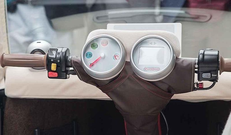 Prototyp elektrického vozítka RimOnO.