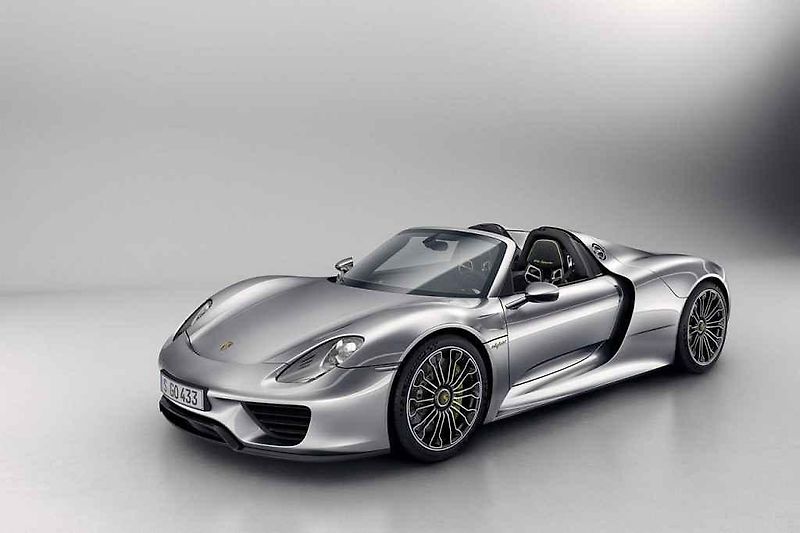Porsche 918 Spyder.