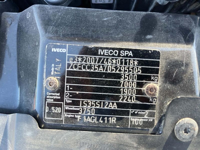Iveco Daily (2019) 35S14 Nový 3S sklápěč  - fotka 7 z 11