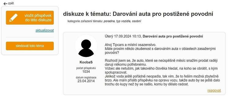 Nová podoba webového portálu TipCars. Přehledně nabídnuté tisícovky inzerátů.