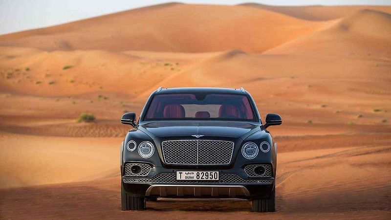 Bentley Bentayga Falconry.
